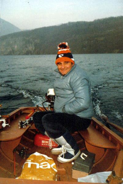 RETOUR DE PECHE SUR LE LAC D'ANNECY